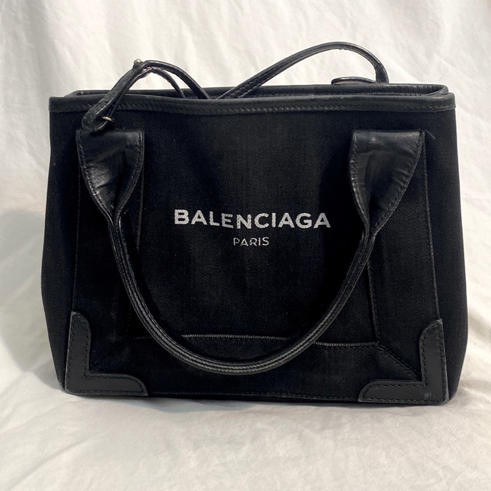 Balenciaga canvas tote medium crossbody